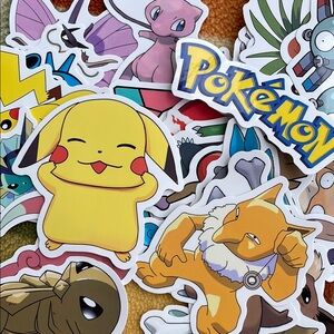 Sticker lot of 50‎ Pokémon Themed Stickers